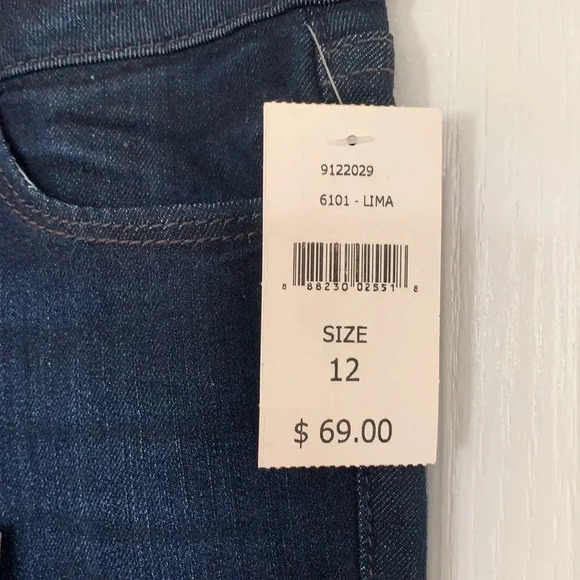 Girls brand new DL1961 skinny jeans size 12 - Picture 3 of 5